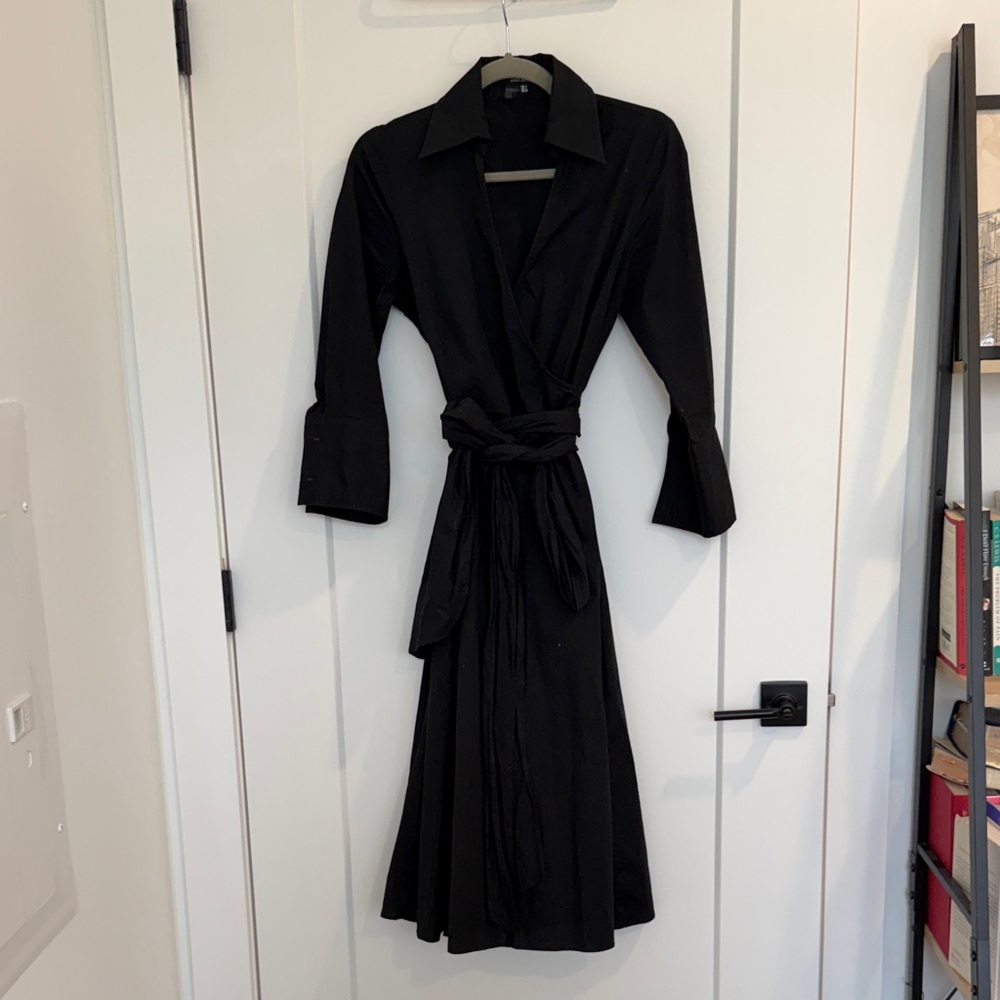 Zara Black Midi Dress